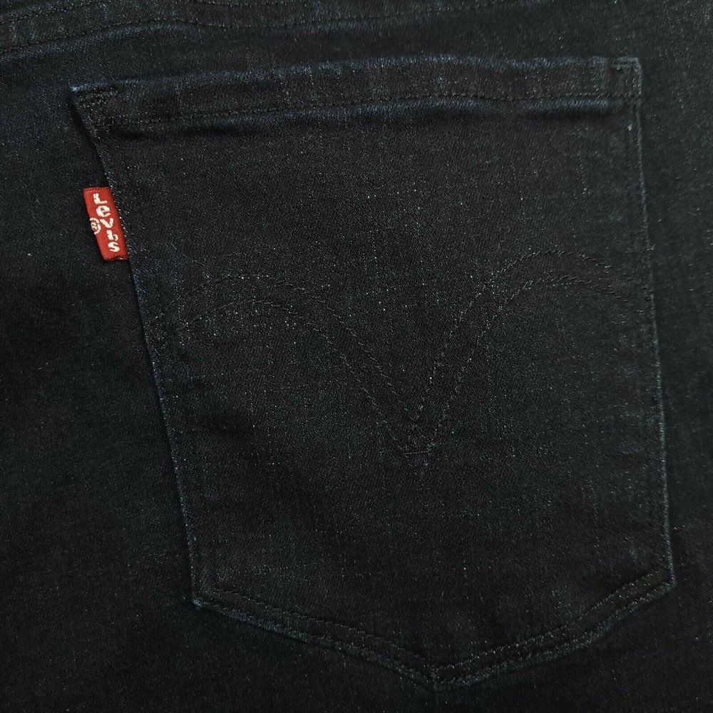 Levi's 505 Womens Straight Leg Denim Jeans Mid Rise Size 33 (34x32) EUC - Picture 10 of 11